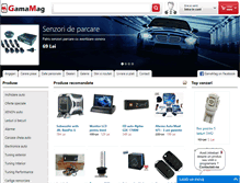 Tablet Screenshot of gamamag.ro